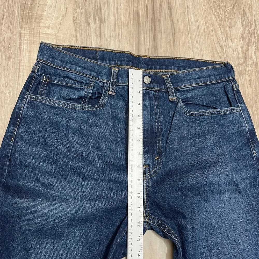 Levi's Men's Blue Straight Leg Denim Jeans Size 34x32